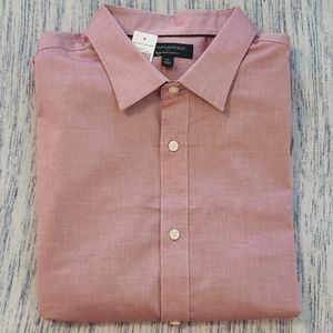 NWT Banana Republic Factory slim fit non iron dress shirt xl